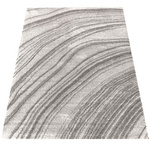 Poliestrowy dywan 80x150 / Serenity 02 - Nowoczesny szary dywan w stylu skandynawskim