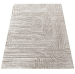 Beżowy dywan 80x150 / Serenity 01 - Nowoczesny dywan do salonu, pluszowy i miękki (cosy)