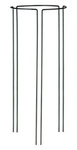 Podpora do roślin stalowa trzyczęściowa obejma / podpórka ogrodowa do krzewów / wys. 60 cm