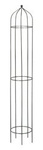 Podpora metalowa do roślin / trejaż OBELISK / pergola ogrodowa do pnączy / wys. 130 cm