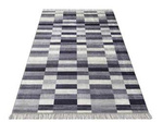 Dywan szary geometryczny do kuchni Blanka 01 - 160x220 cm