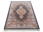 Dywan z akrylu klasyczny i luksusowy (perski styl) PERS 03 granatowy 150x230 cm
