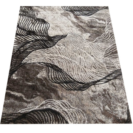 Dywan brązowy nowoczesny abstrakcyjny Panamero 11 – 240x330 cm