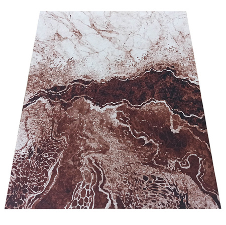 Dywan brązowy nowoczesny marmurowy Horeca-New 111 120x180 cm