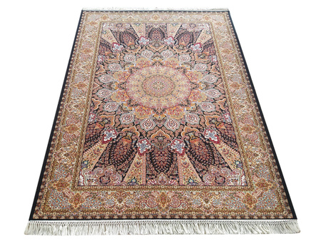 Dywan w stylu perskim ekskluzywny PERS 07 granatowy 150x230 cm