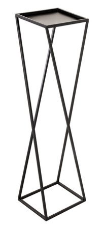 Stojak metalowy industrialny TREND / postument / kwietnik nowoczesny / wys. 93 cm